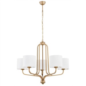 Żyrandol klasyczny GOLD MARANELLO 2172 Argon