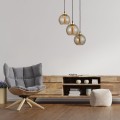Lampa wisząca DEVI GOLD złota 4637 TK LIGHTING 