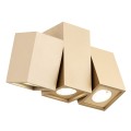 Lampa natynkowa MORTIMER GOLD DREWNO ustawna 6269 ARGON