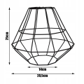 Lampa Sufitowa Druciak LOFT #421 