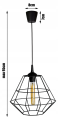 Lampa Sufitowa Druciak LOFT #421 