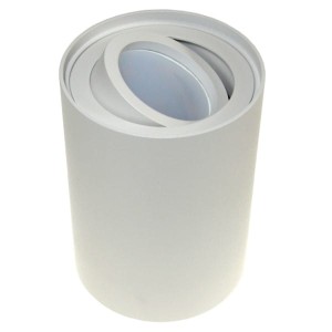 Lampa Natynkowa CORONA TUBA biała 1xGU10 bez żarówki BOWI 