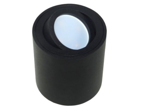 Lampa Natynkowa FEBE TUBA BLACK 1xGU10 bez żarówki BOWI 