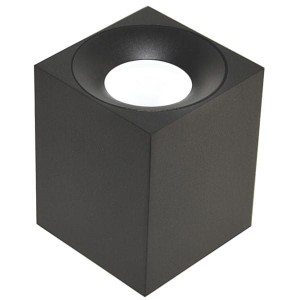 Lampa Natynkowa CYRO prostokąt czarna 1xGU10 STAŁA BOWI  