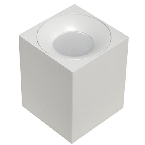 Lampa Natynkowa CYRO prostokąt biała 1xGU10 STAŁA BOWI 
