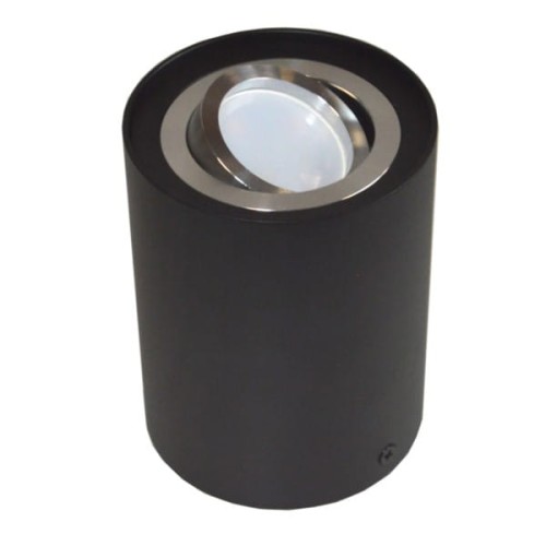 Lampa Natynkowa SIROCO TUBA BLACK/SILVER 1xGU10 bez żarówki BOWI 