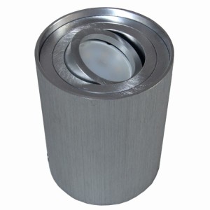 Lampa Natynkowa SIROCO TUBA SREBRNY SZCZOTKOWANY 1xGU10 bez żarówki BOWI 