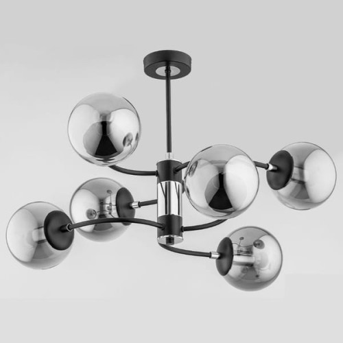 Lampa wisząca 6-punktowa DEMA CHROM