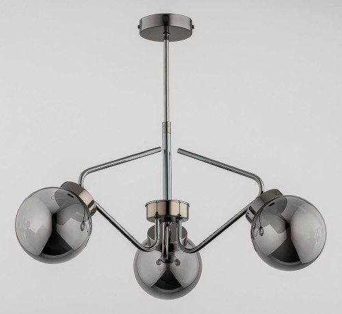 Lampa żyrandol 3-punktowy BARSUM GRAFIT