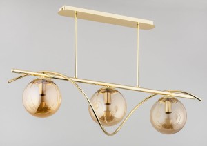 Lampa sufitowa 3-punktowa VARNA GOLD