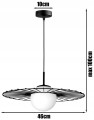 Lampa wisząca sufitowa LOTUS RONDO #860 
