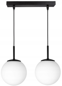 Lampa wisząca 2-punktowa MILO BLACK #872 