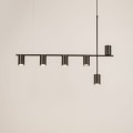Lampa wisząca z reflektorami Vendo 6 czarny