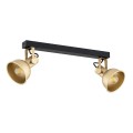 Lampa sufitowa SPOT LENORA GOLD BLACK 7144 ARGON
