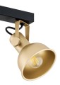 Lampa sufitowa SPOT LENORA GOLD BLACK 7144 ARGON