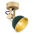 Kinkiet  LENORA ZIELONO ZŁOTY 8247 ARGON