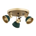 Plafon LENORA złoto zielony 6242 ARGON