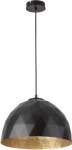 DIAMENT M CZARNY/ZŁOTY lampa wisząca