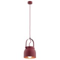Lampa wisząca L LOGAN czerwona 8282 ARGON