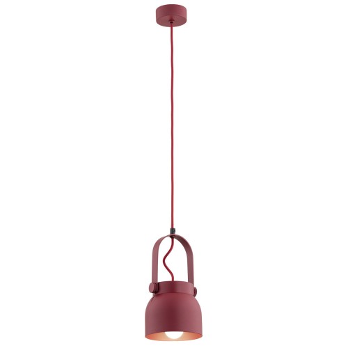 Lampa wisząca LOGAN M czerwona 8292 ARGON