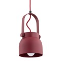 Lampa wisząca LOGAN M czerwona 8292 ARGON