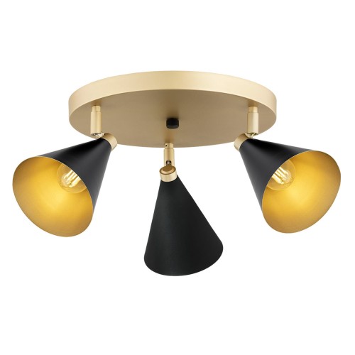Plafon LUCINDA GOLD BLACK 6262 ARGON