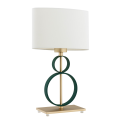 Lampa stołowa PERSEO GOLD GREEN 8317 ARGON