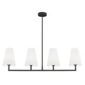 Lampa wisząca 4 pł SAFIANO czarna 1831 ARGON
