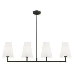 Lampa wisząca 4 pł SAFIANO czarna 1831 ARGON