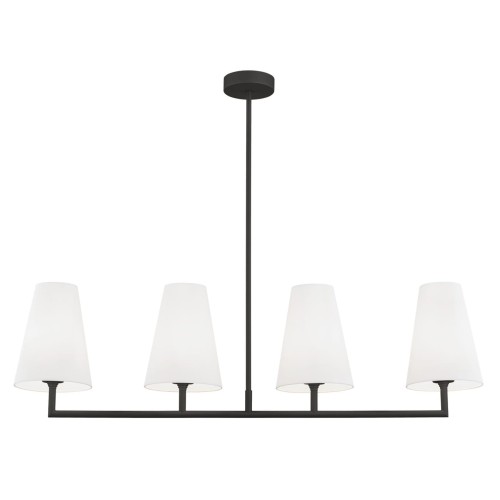 Lampa wisząca 4 pł SAFIANO czarna 1831 ARGON
