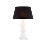Lampa stołowa FUDŻI CZARNO BIAŁA 3624 ARGON