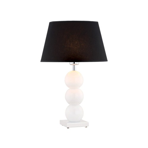 Lampa stołowa FUDŻI CZARNO BIAŁA 3624 ARGON