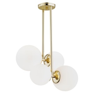 Lampa wisząca 4 pł. MORITZ gold 1743 ARGON