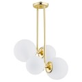 Lampa wisząca 4 pł. MORITZ gold 1743 ARGON