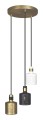 Lampa Plafon ALBERTA biało złoty 5092 RABALUX