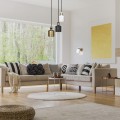 Lampa Plafon ALBERTA biało złoty 5092 RABALUX