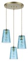 Lampa złota AZURINE 3X40W 5227 RABALUX