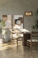Lampa wisząca boho KOSHI II RATTAN