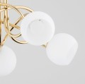 Żyrandol lampa sufitowa 5-punktowy ERYKA GOLD