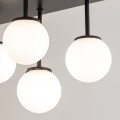Lampa sufitowa Tulia 8 krótki biały