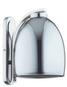 Kinkiet nowoczesny 1-punktowy RONDA CHROM FAN