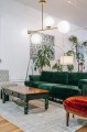 Lampa wisząca 4-punktowa MILO GOLD #1097 