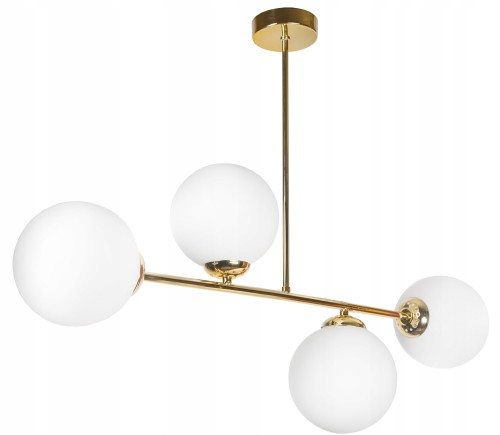 Lampa wisząca 4-punktowa MILO GOLD #1097 