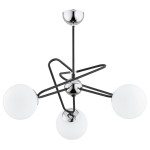 Lampa wisząca 3-punktowa SAGITO CHROM WHITE