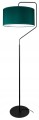 Nowoczesna Lampa Stojąca ABAŻUR ciemno zielony #1200