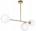 Lampa wisząca 3-punktowa MILO GOLD #1096 