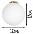 Lampa sufitowa 6-punktowa MILO GOLD #1103