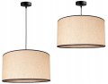 Lampa wisząca 1-punktowa z abażurem BOHO juta #1143 