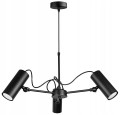 Żyrandol reflektor TUBA LOFT BLACK 3-pkt #1236 