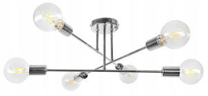 Lampa sufitowa żyrandol loft CHROM #1253 